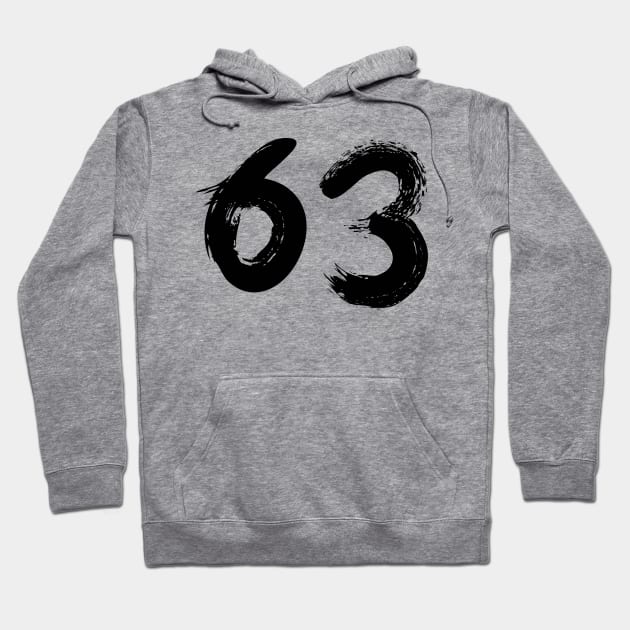 Number 63 Hoodie by Erena Samohai